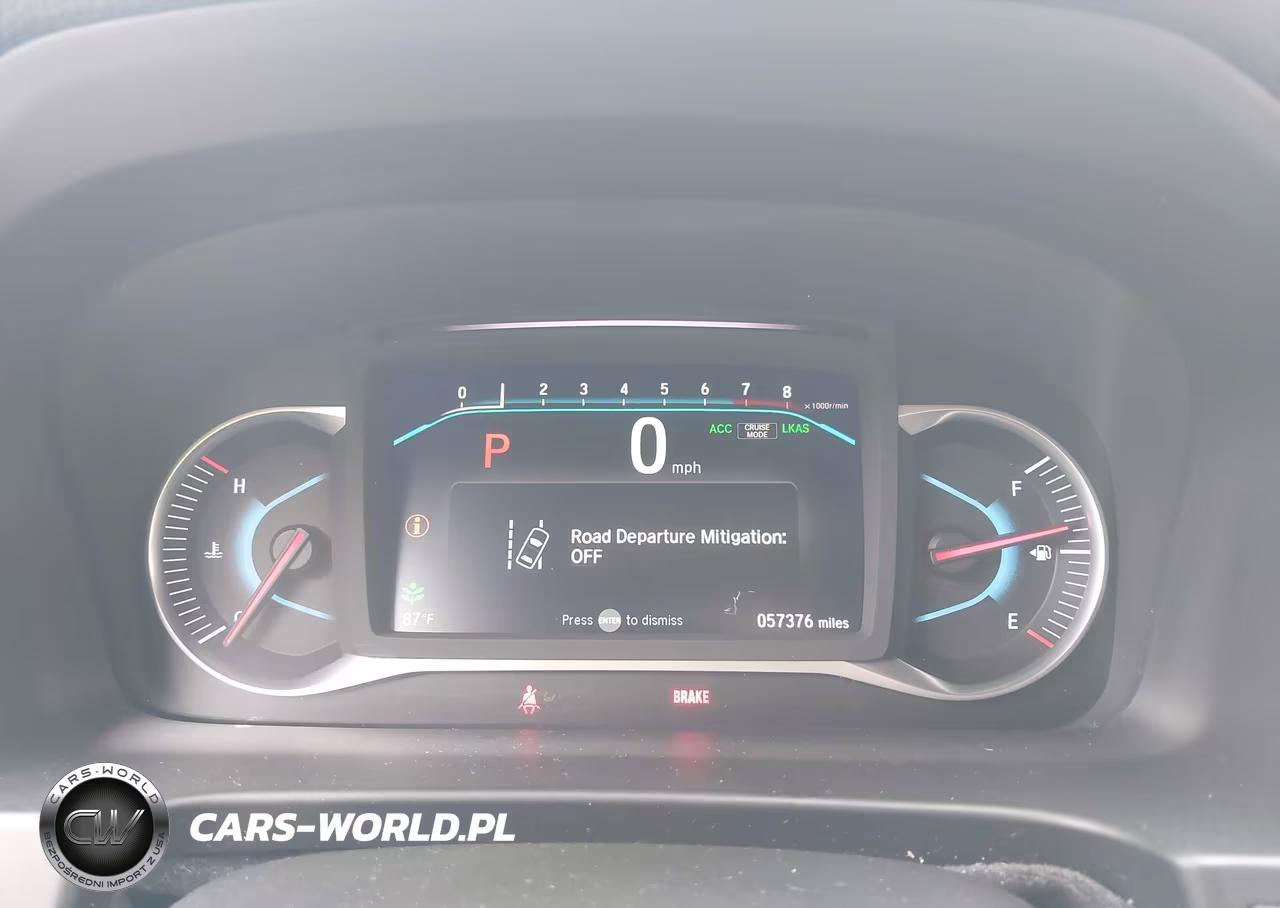 2021 Honda Passport Awd Elite VIN:5FNYF8H04MB028489 - 7