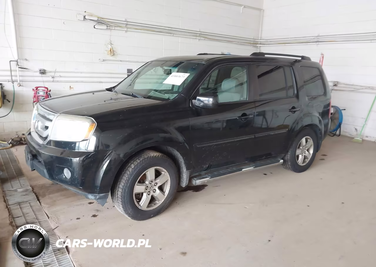 2009 Honda Pilot Ex-L VIN:5FNYF48529B017163 - 2