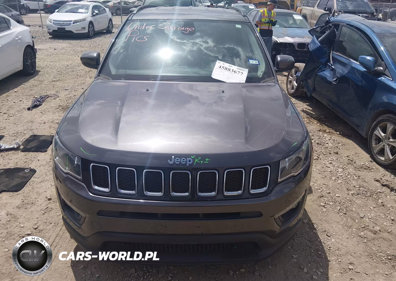 2021 Jeep Compass Latitude Fwd VIN:3C4NJCBB1MT600473 - 12