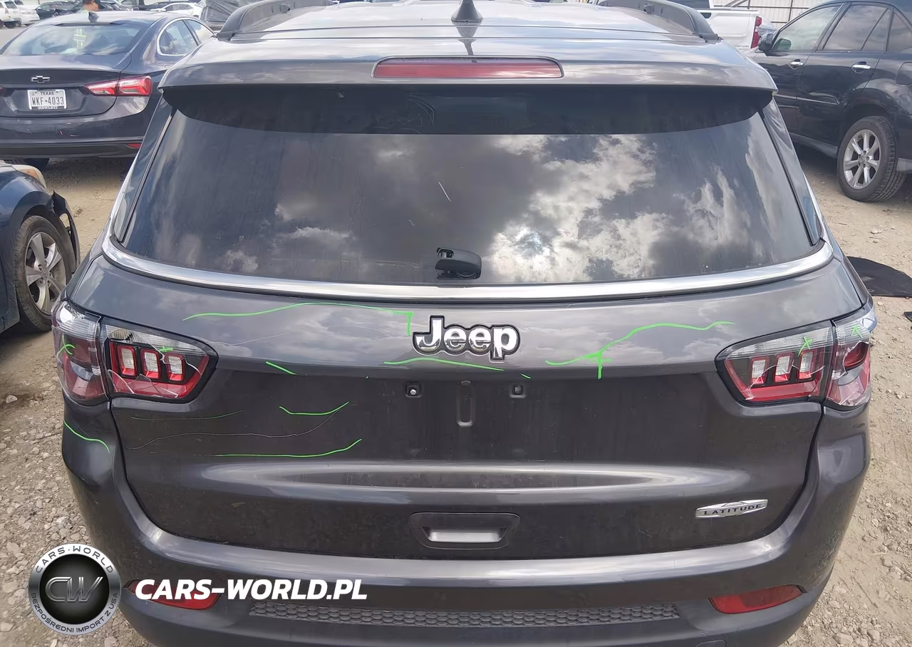 2021 Jeep Compass Latitude Fwd VIN:3C4NJCBB1MT600473 - 16