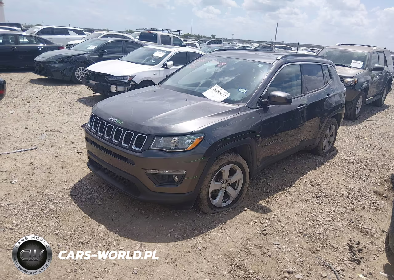 2021 Jeep Compass Latitude Fwd VIN:3C4NJCBB1MT600473 - 2