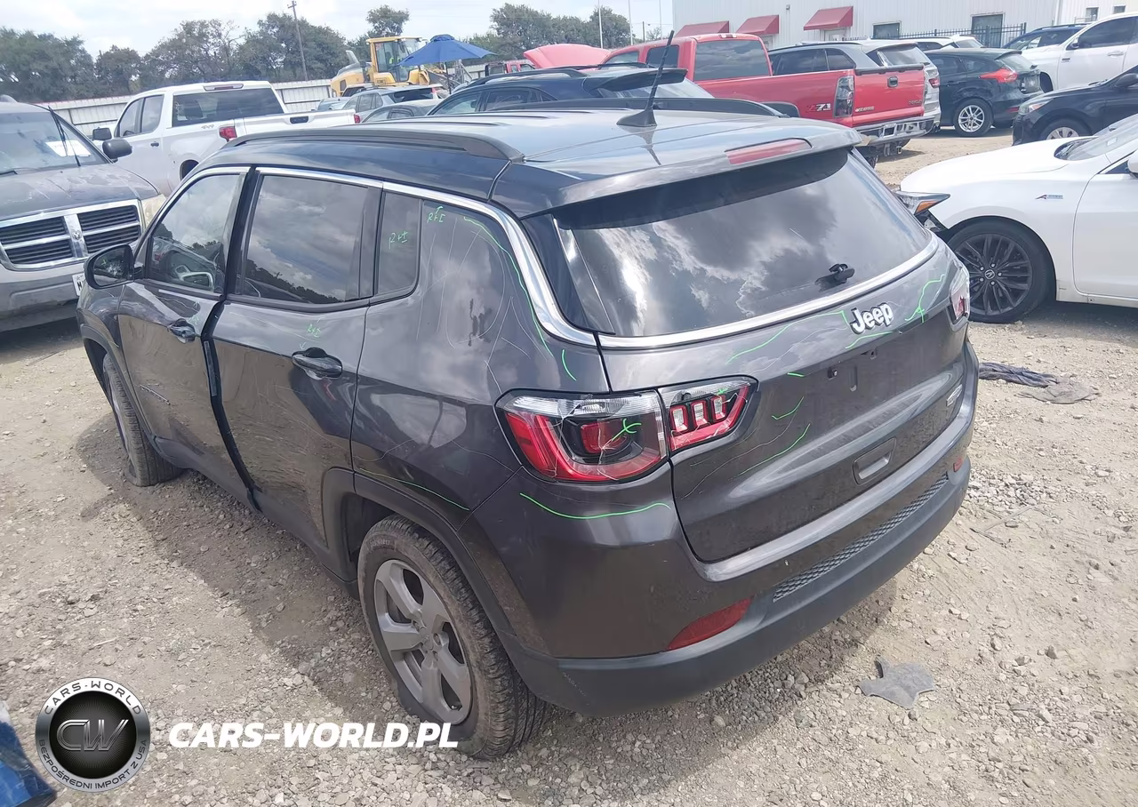 2021 Jeep Compass Latitude Fwd VIN:3C4NJCBB1MT600473 - 3