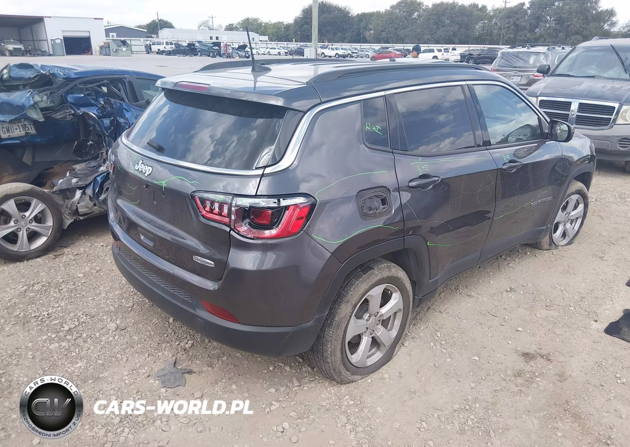 2021 Jeep Compass Latitude Fwd VIN:3C4NJCBB1MT600473 - 4