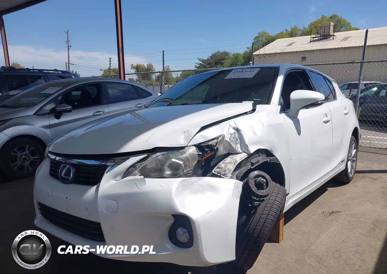 2012 Lexus Ct 200H Premium VIN:JTHKD5BH1C2116733 - 2