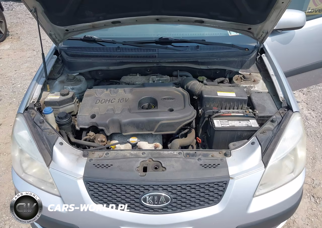 2007 Kia Rio Lx VIN:KNADE123776212768 - 10