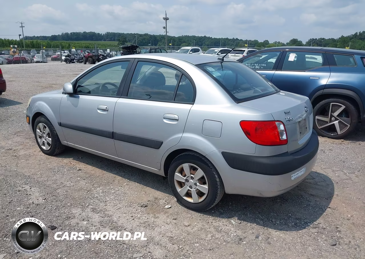 2007 Kia Rio Lx VIN:KNADE123776212768 - 3