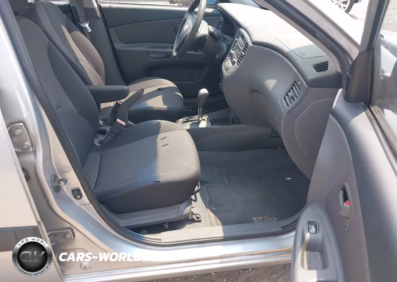 2007 Kia Rio Lx VIN:KNADE123776212768 - 5