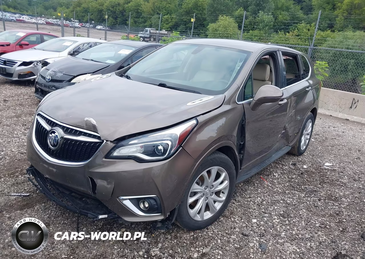 2019 Buick Envision Fwd Preferred VIN:LRBFXBSA9KD009992 - 2