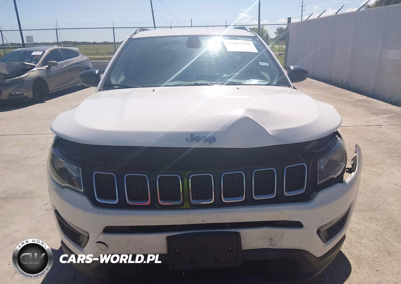 2018 Jeep Compass Sport Fwd VIN:3C4NJCAB2JT437488 - 12