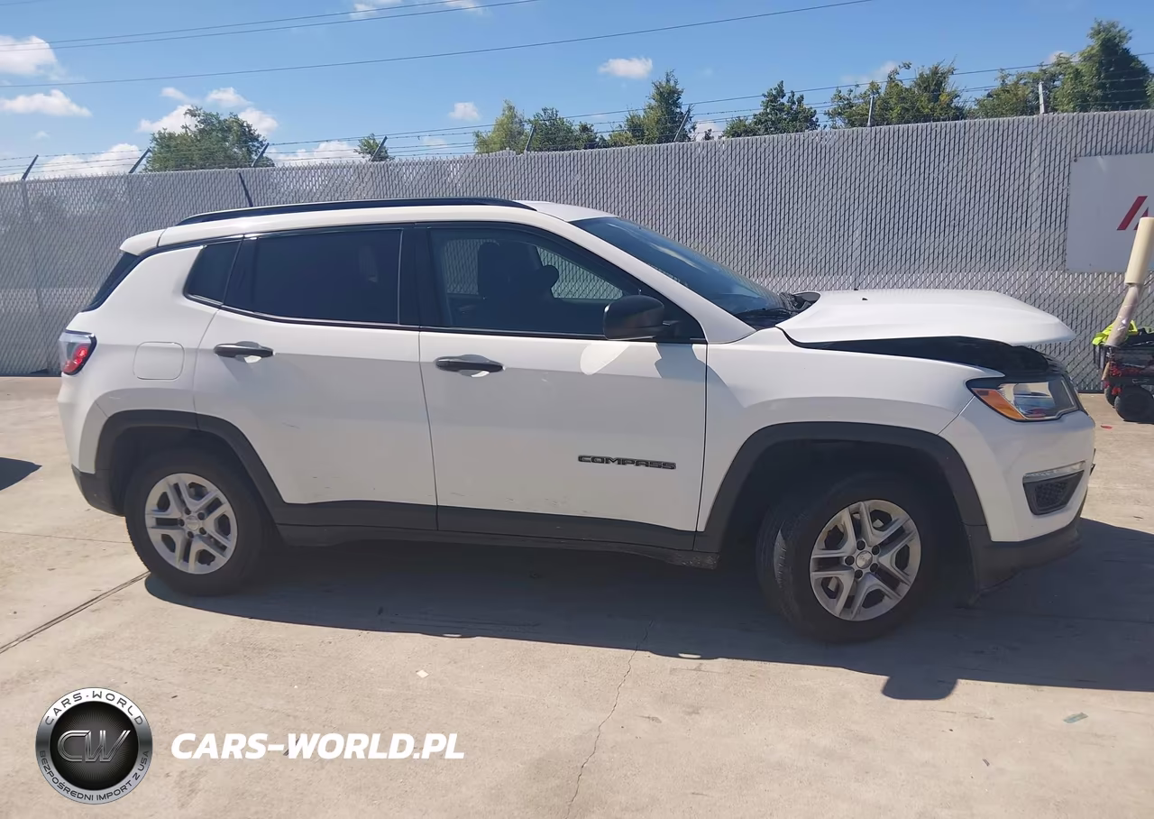 2018 Jeep Compass Sport Fwd VIN:3C4NJCAB2JT437488 - 13