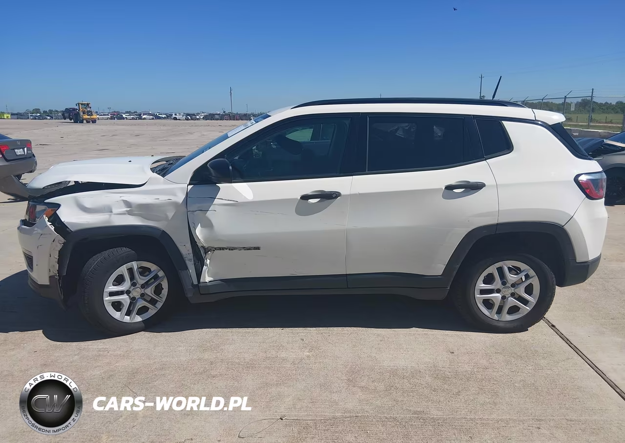 2018 Jeep Compass Sport Fwd VIN:3C4NJCAB2JT437488 - 14