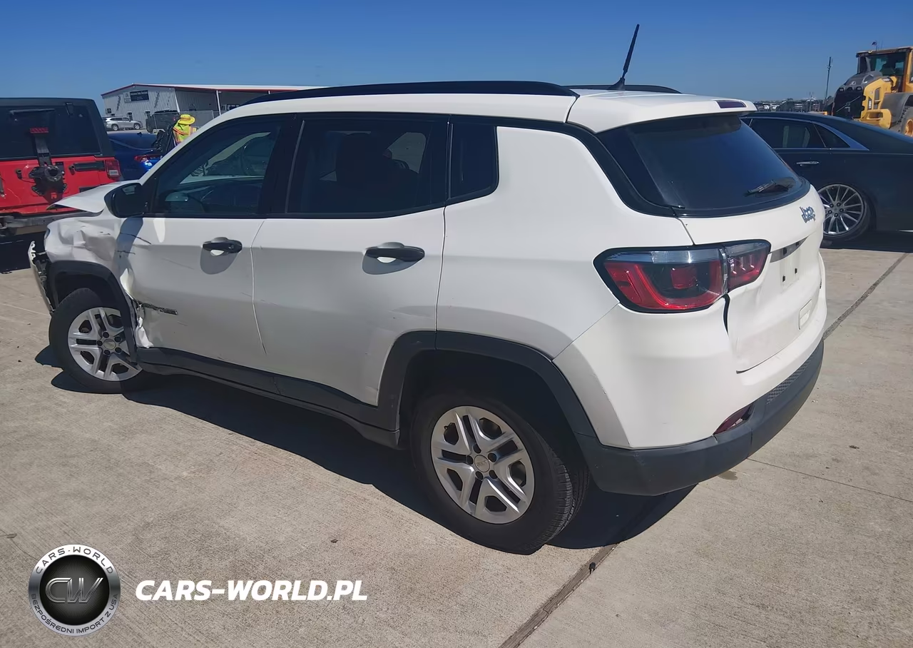 2018 Jeep Compass Sport Fwd VIN:3C4NJCAB2JT437488 - 3