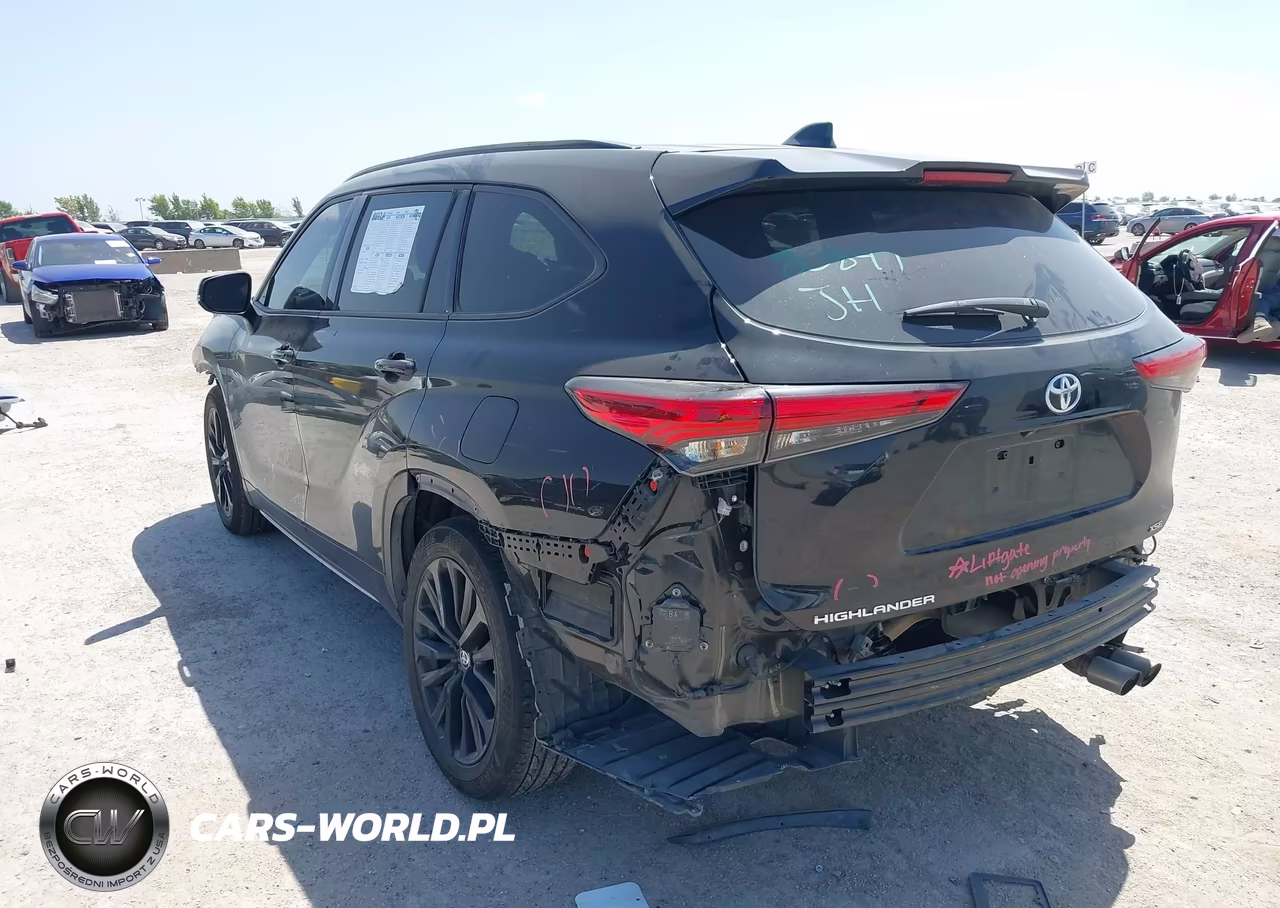 2023 Toyota Highlander Xse VIN:5TDKDRAH8PS018436 - 3
