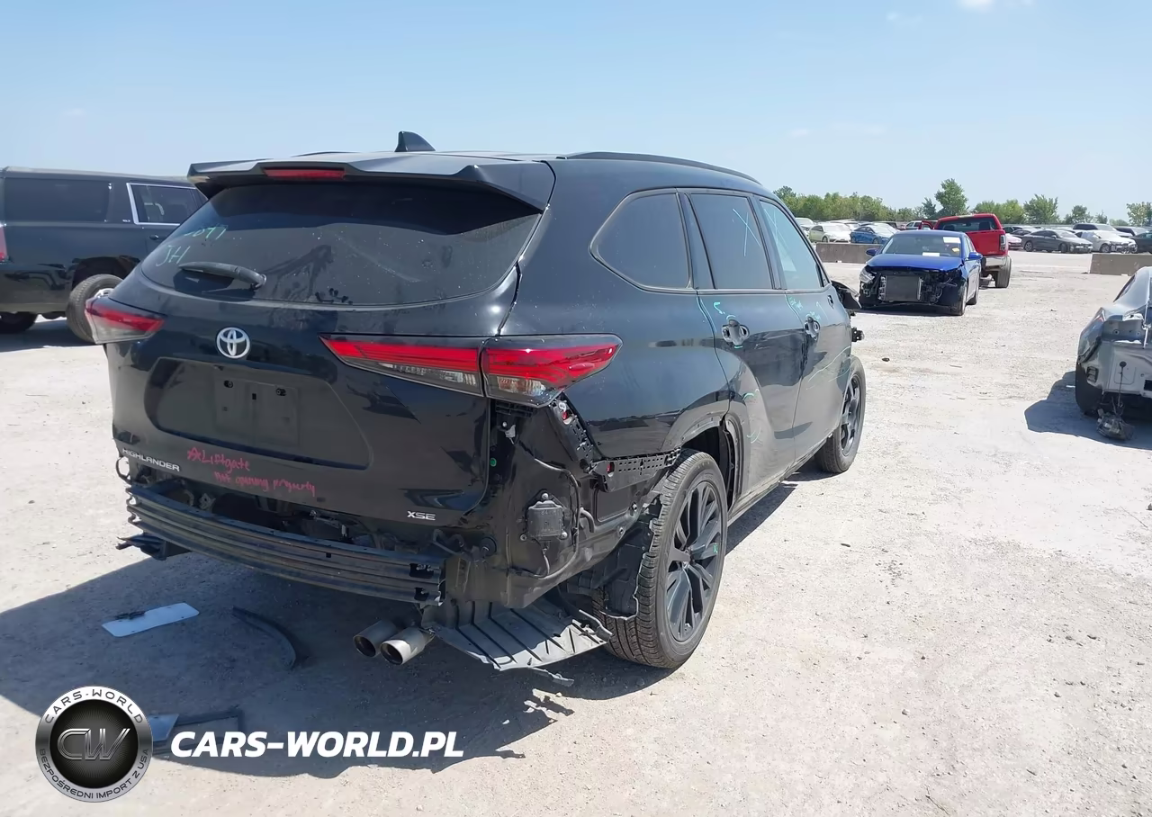 2023 Toyota Highlander Xse VIN:5TDKDRAH8PS018436 - 4