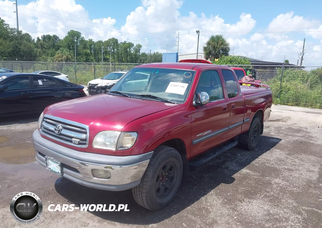 2000 TOYOTA TUNDRA SR5 V8 VIN:5TBRT3417YS053962 - 2
