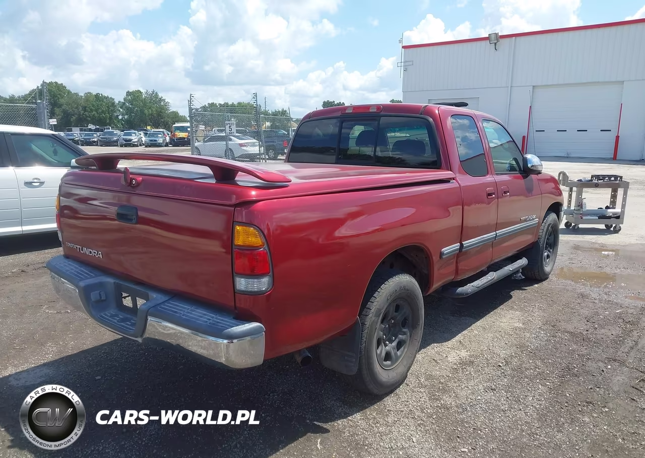 2000 TOYOTA TUNDRA SR5 V8 VIN:5TBRT3417YS053962 - 4