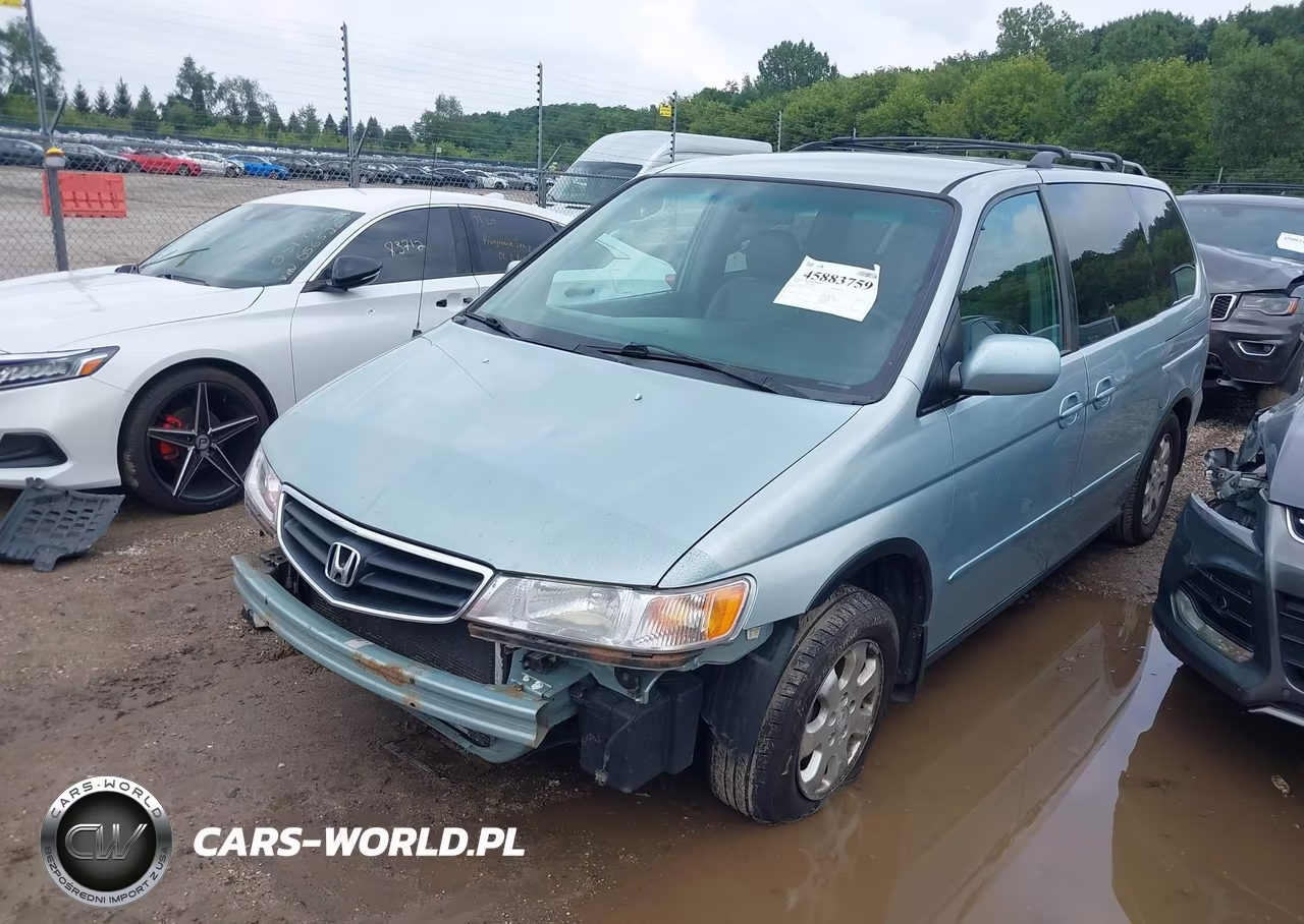 2002 Honda Odyssey Ex-L VIN:2HKRL180X2H588472 - 2