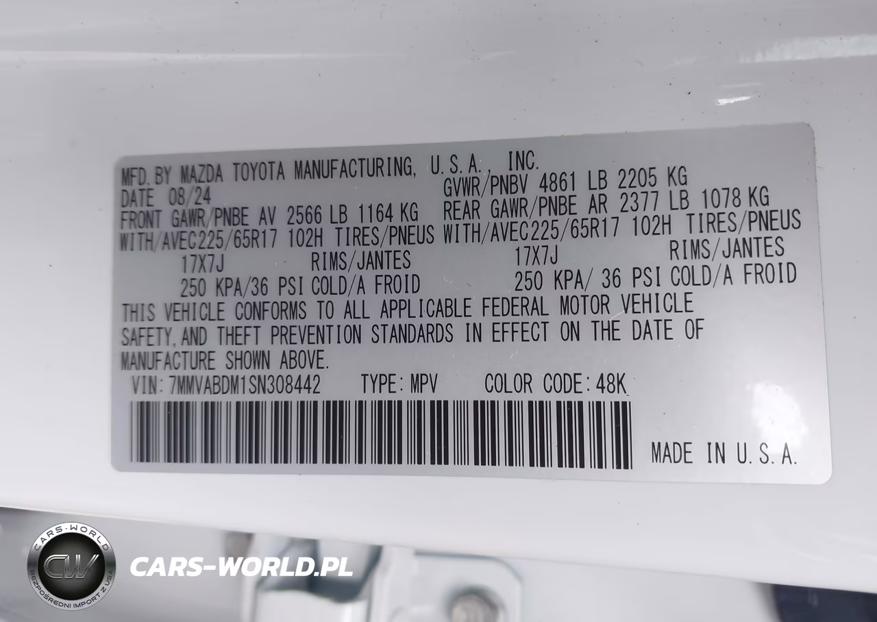 2025 Mazda Cx-50 2.5 S Premium Package VIN:7MMVABDM1SN308442 - 9