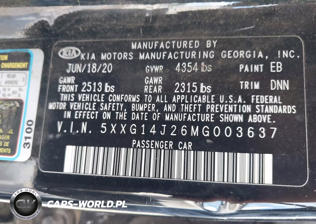 2021 Kia K5 Lxs VIN:5XXG14J26MG003637 - 9