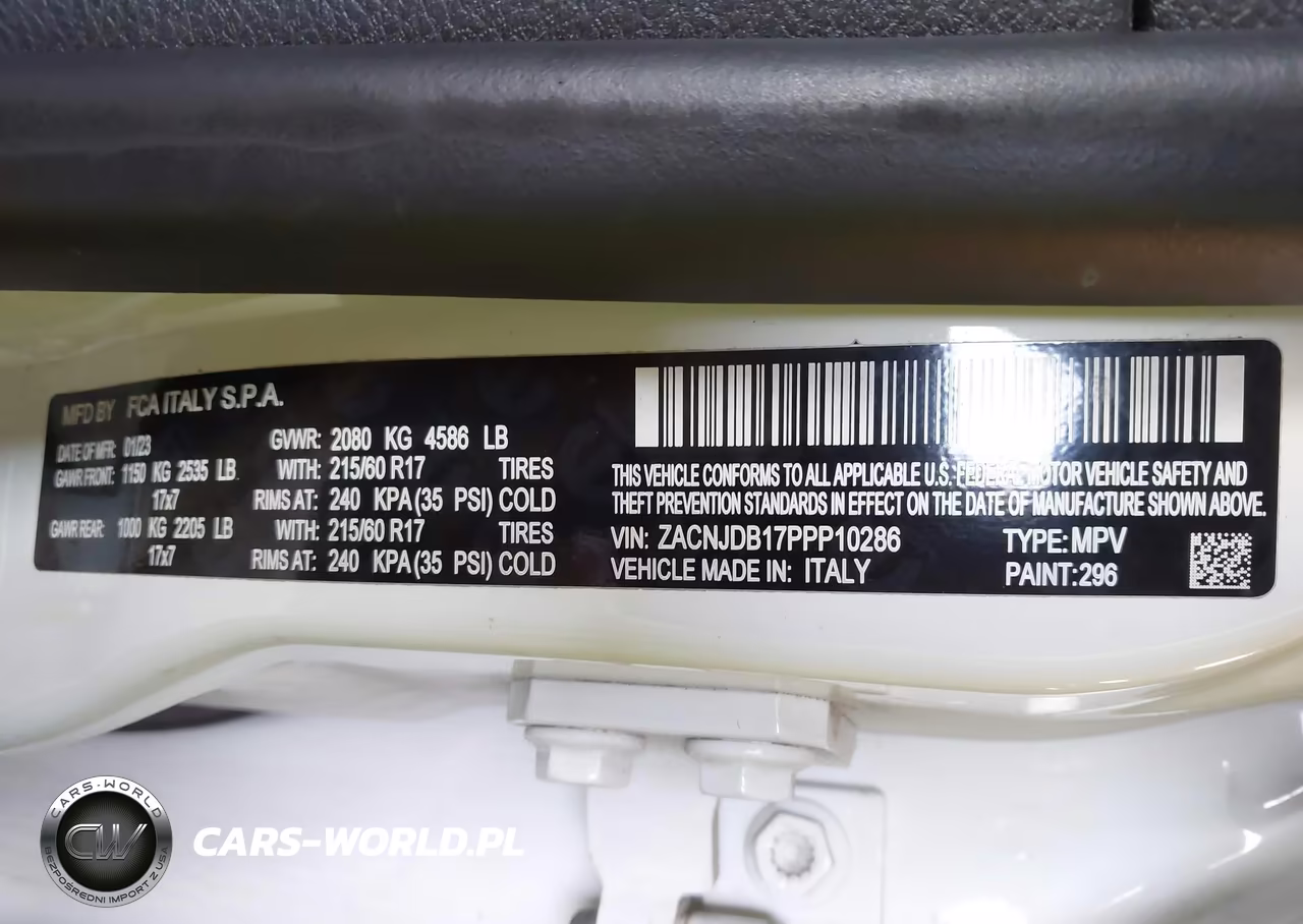 2023 Jeep Renegade Latitude 4X4 VIN:ZACNJDB17PPP10286 - 9