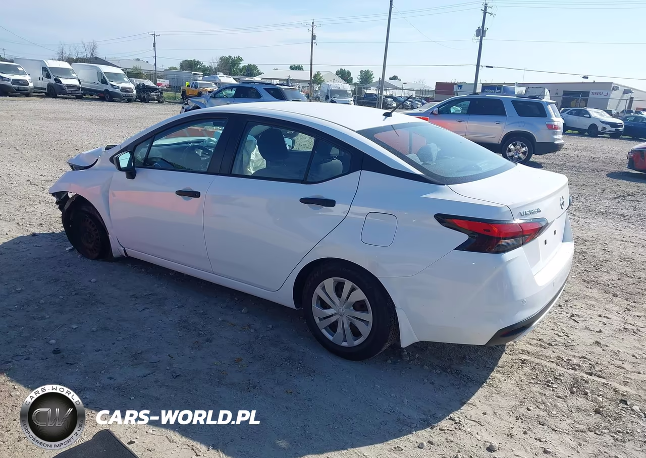 2020 Nissan Versa S Xtronic Cvt VIN:3N1CN8DV1LL915839 - 3