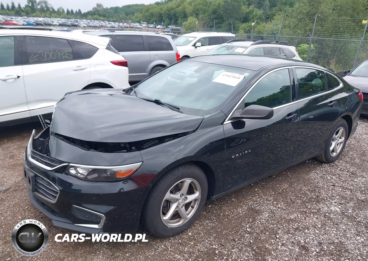 2017 Chevrolet Malibu Ls VIN:1G1ZB5ST0HF122591 - 2