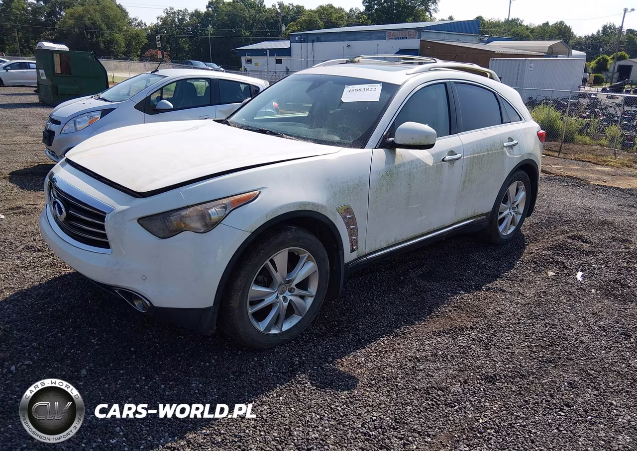 2012 Infiniti Fx35 VIN:JN8AS1MW7CM154936 - 2