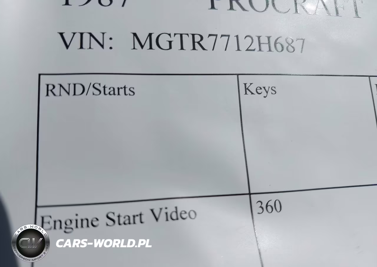 1987 Procraft Other VIN:MGTR7712H687 - 9