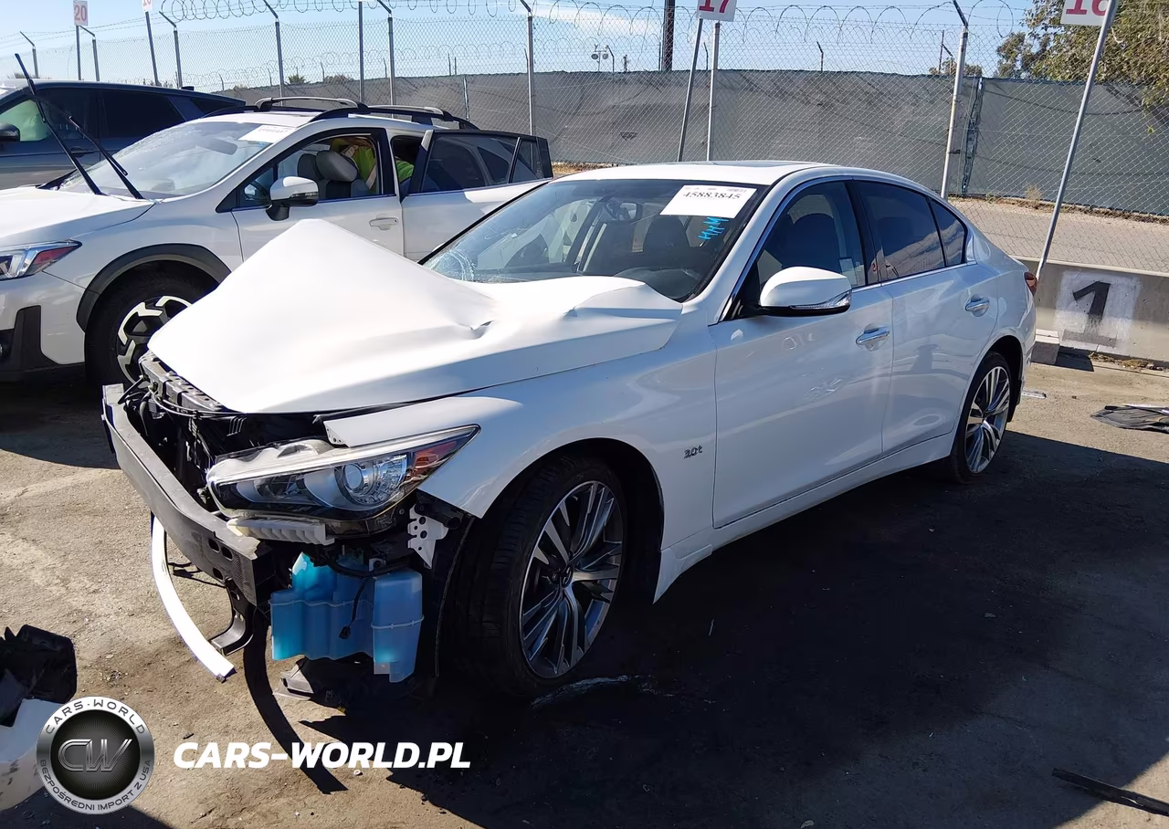 2019 Infiniti Q50 3.0T Luxe VIN:JN1EV7AP9KM542983 - 2