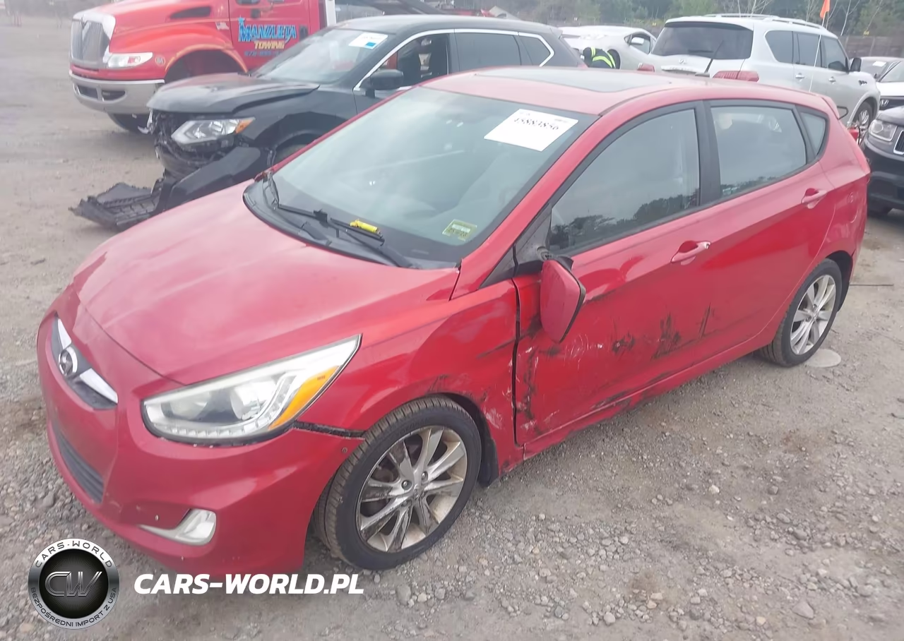 2014 Hyundai Accent Se VIN:KMHCU5AE5EU153042 - 6