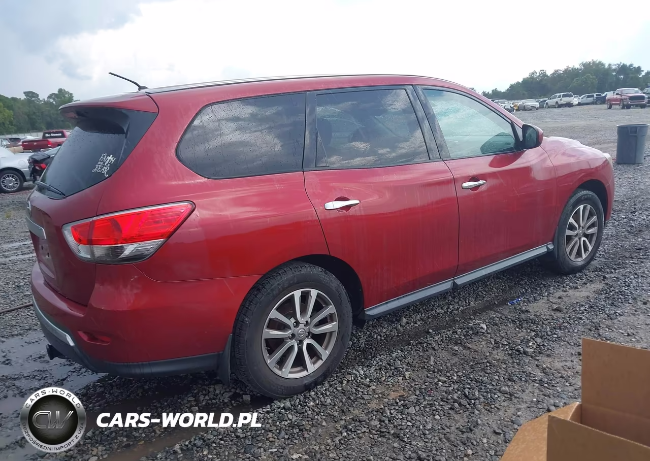 2015 Nissan Pathfinder S VIN:5N1AR2MN8FC615670 - 4