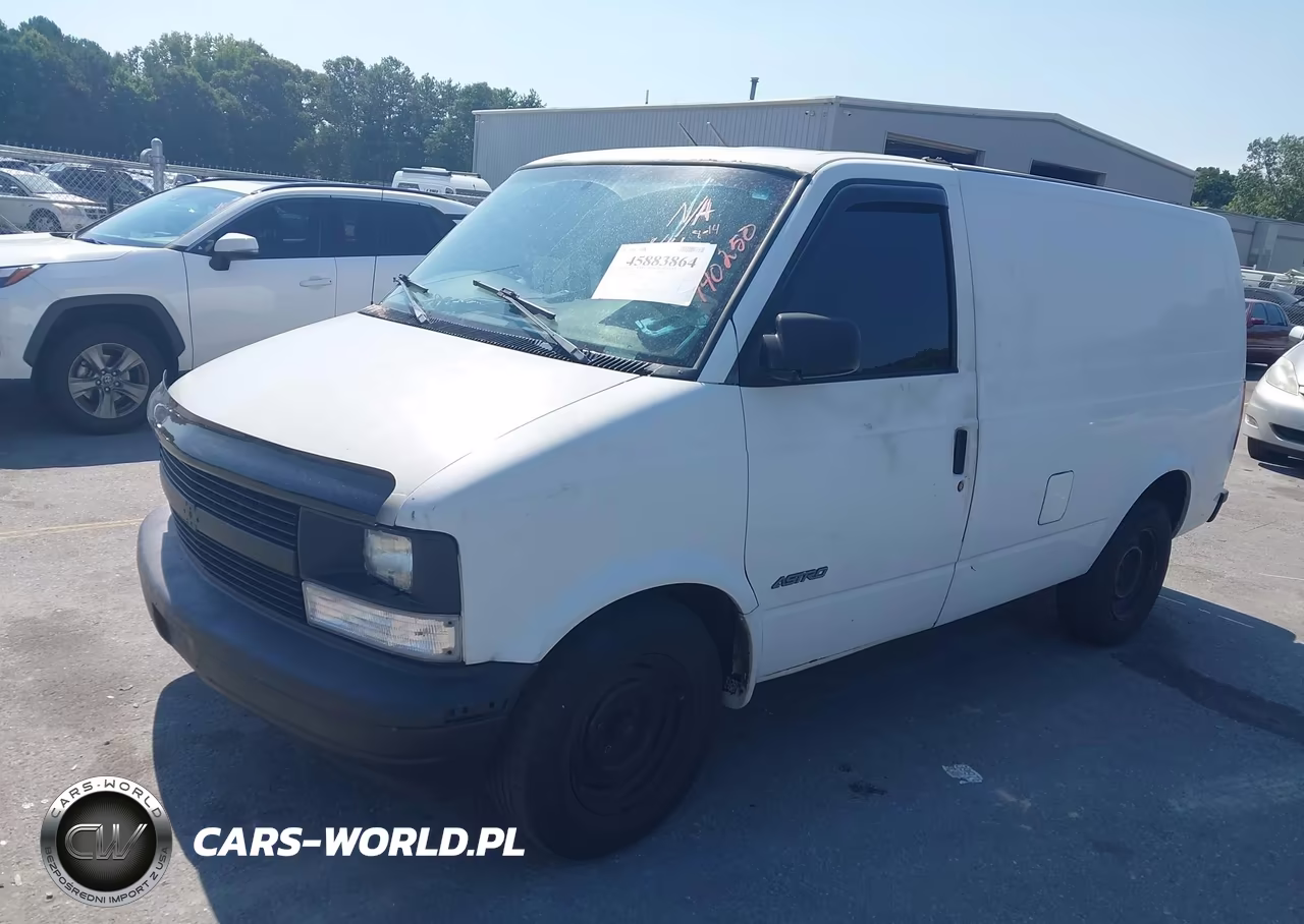 1998 Chevrolet Astro VIN:1GCDM19W8WB140250 - 2
