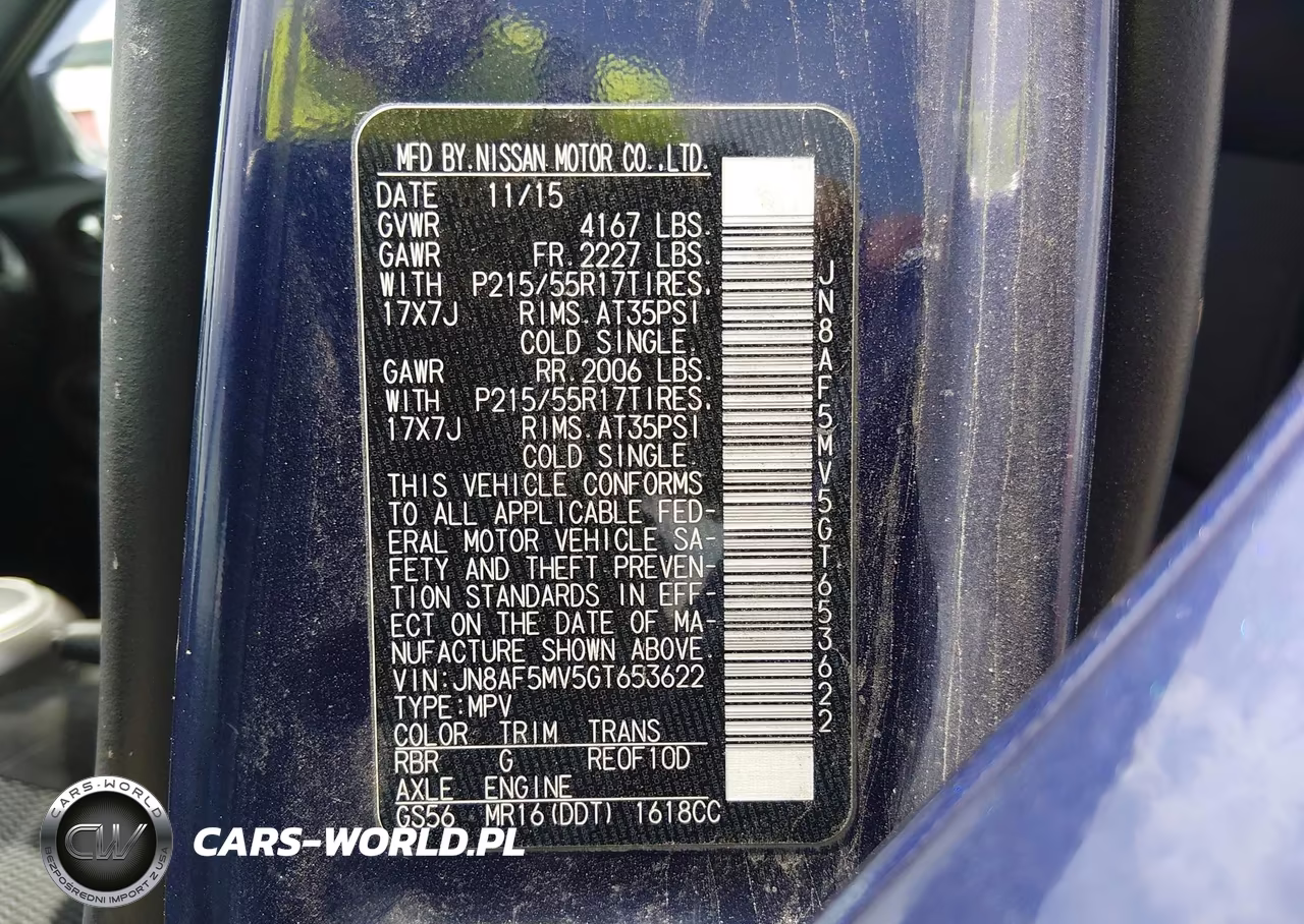 2016 Nissan Juke S VIN:JN8AF5MV5GT653622 - 9