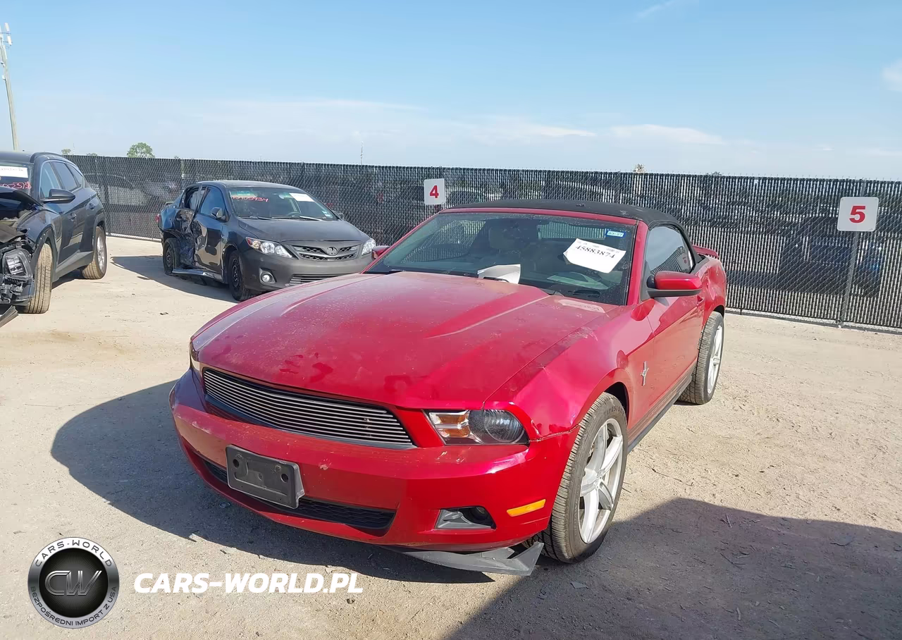 2011 Ford Mustang V6 Premium VIN:1ZVBP8EM6B5122380 - 2