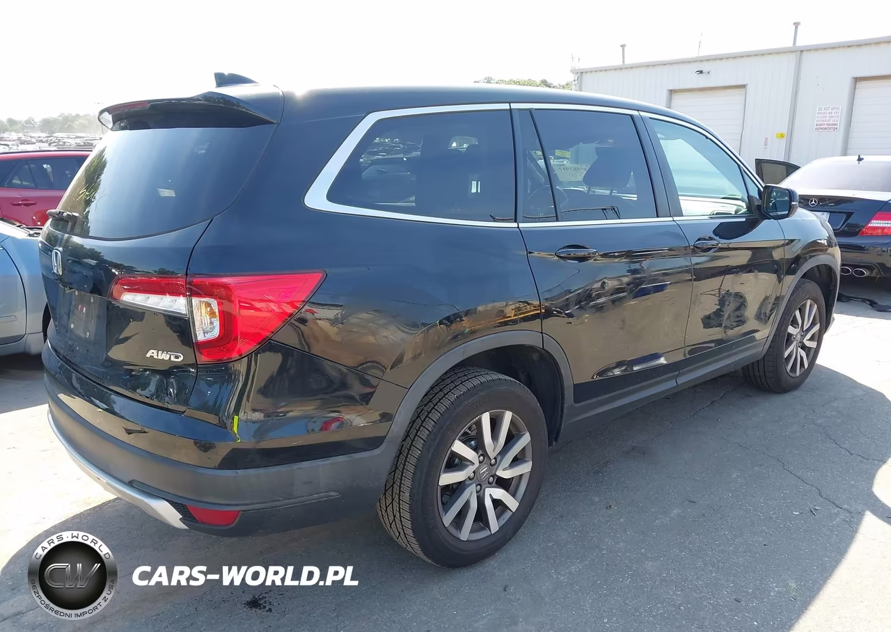 2020 Honda Pilot Awd Ex-L VIN:5FNYF6H5XLB033601 - 4