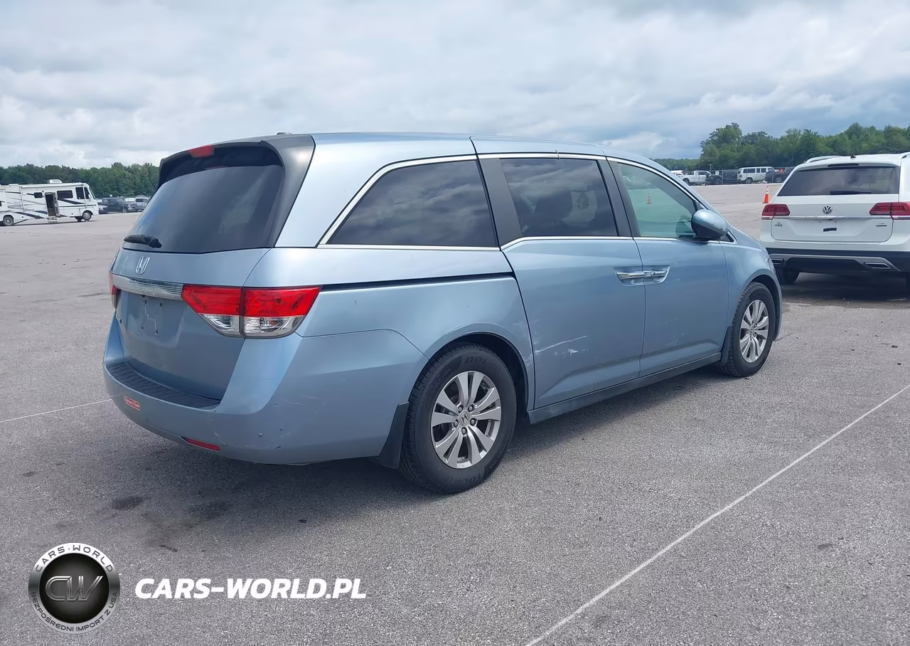 2014 Honda Odyssey Ex-L VIN:5FNRL5H68EB044065 - 4