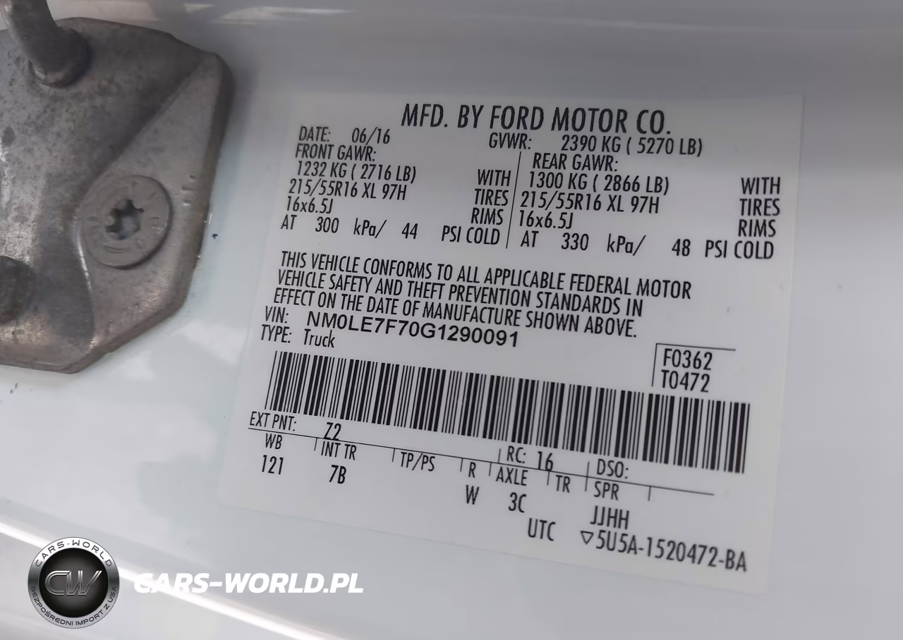 2016 Ford Transit Connect Xlt VIN:NM0LE7F70G1290091 - 9