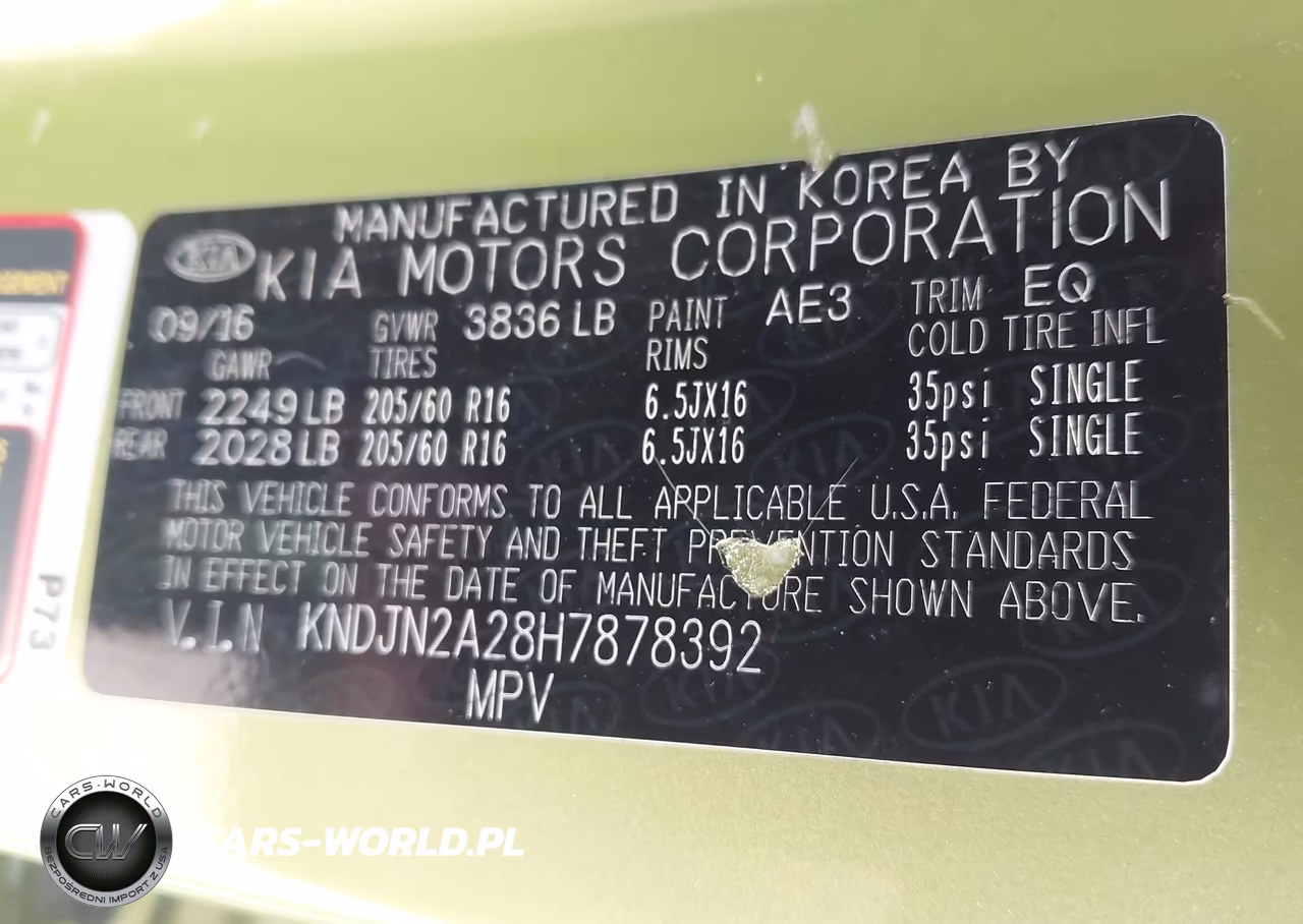 2017 Kia Soul VIN:KNDJN2A28H7878392 - 9