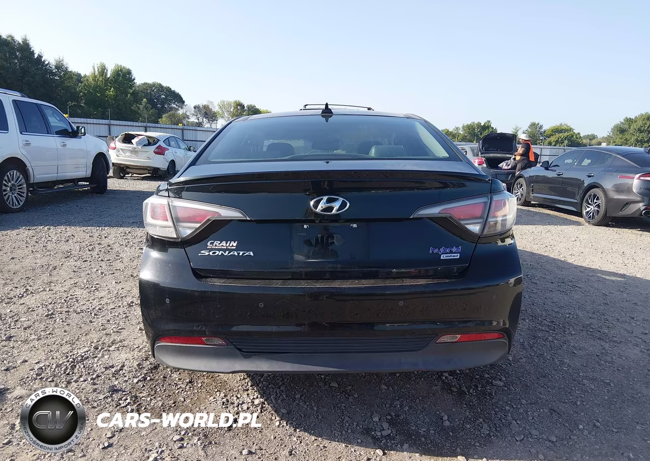 2017 Hyundai Sonata Hybrid Limited VIN:KMHE34L14HA050605 - 17
