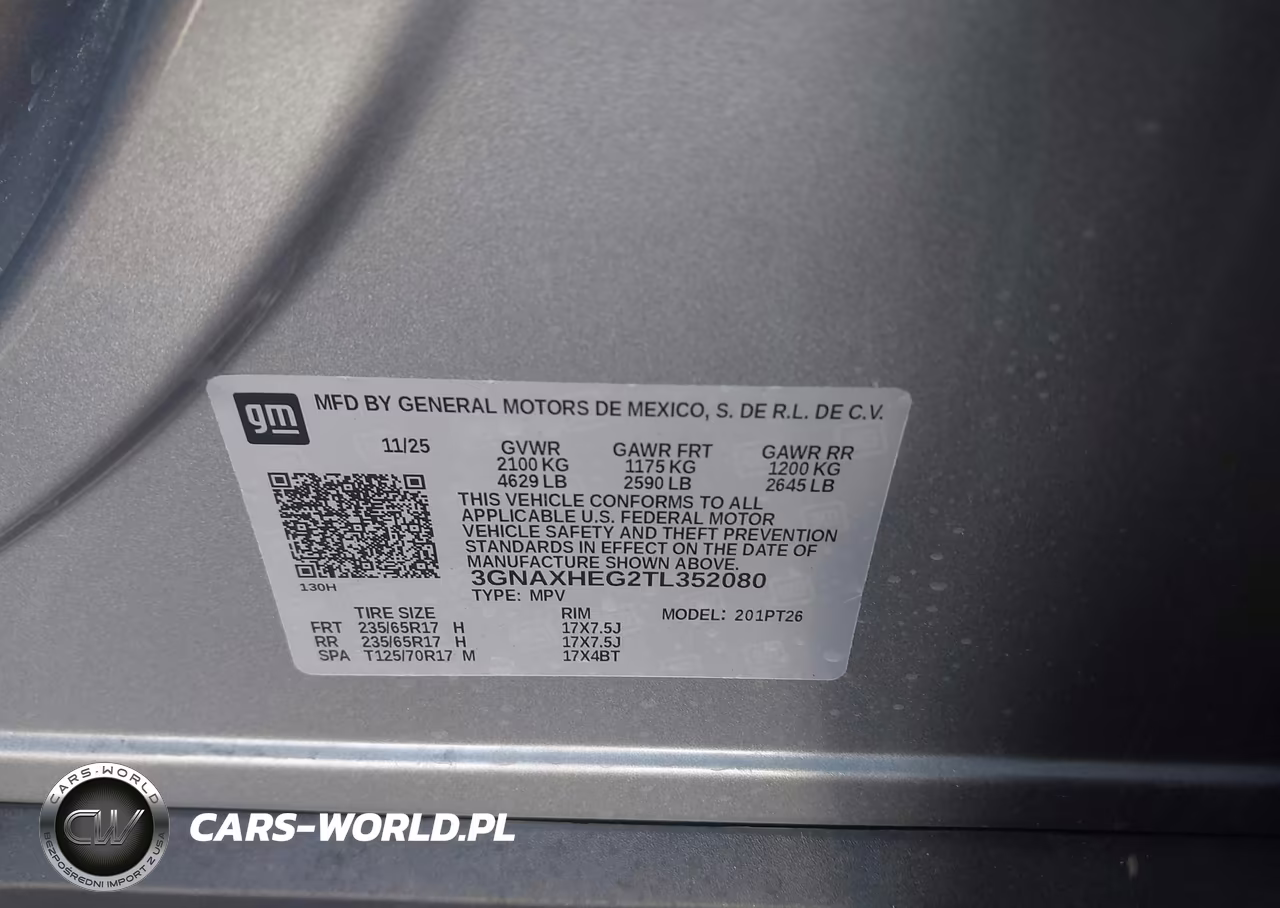 2026 Chevrolet Equinox Fwd Lt VIN:3GNAXHEG2TL352080 - 9