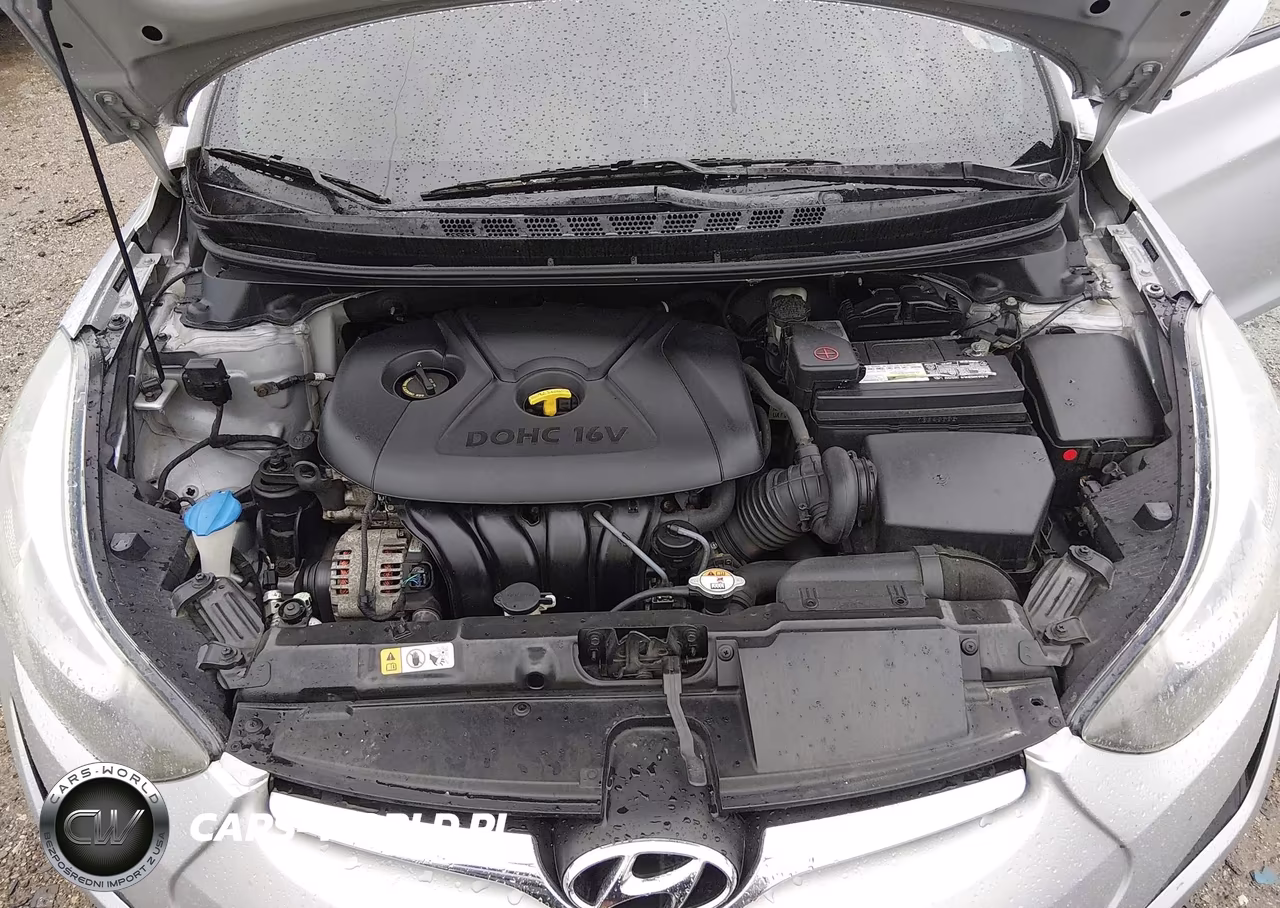 2014 Hyundai Elantra Se VIN:5NPDH4AEXEH506456 - 10
