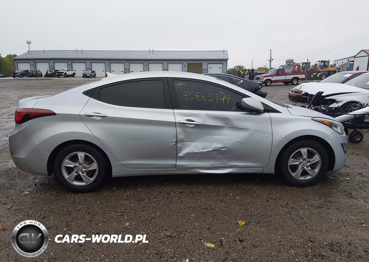 2014 Hyundai Elantra Se VIN:5NPDH4AEXEH506456 - 13