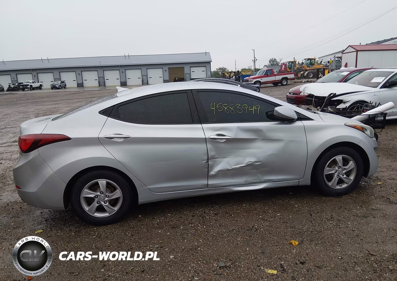 2014 Hyundai Elantra Se VIN:5NPDH4AEXEH506456 - 17