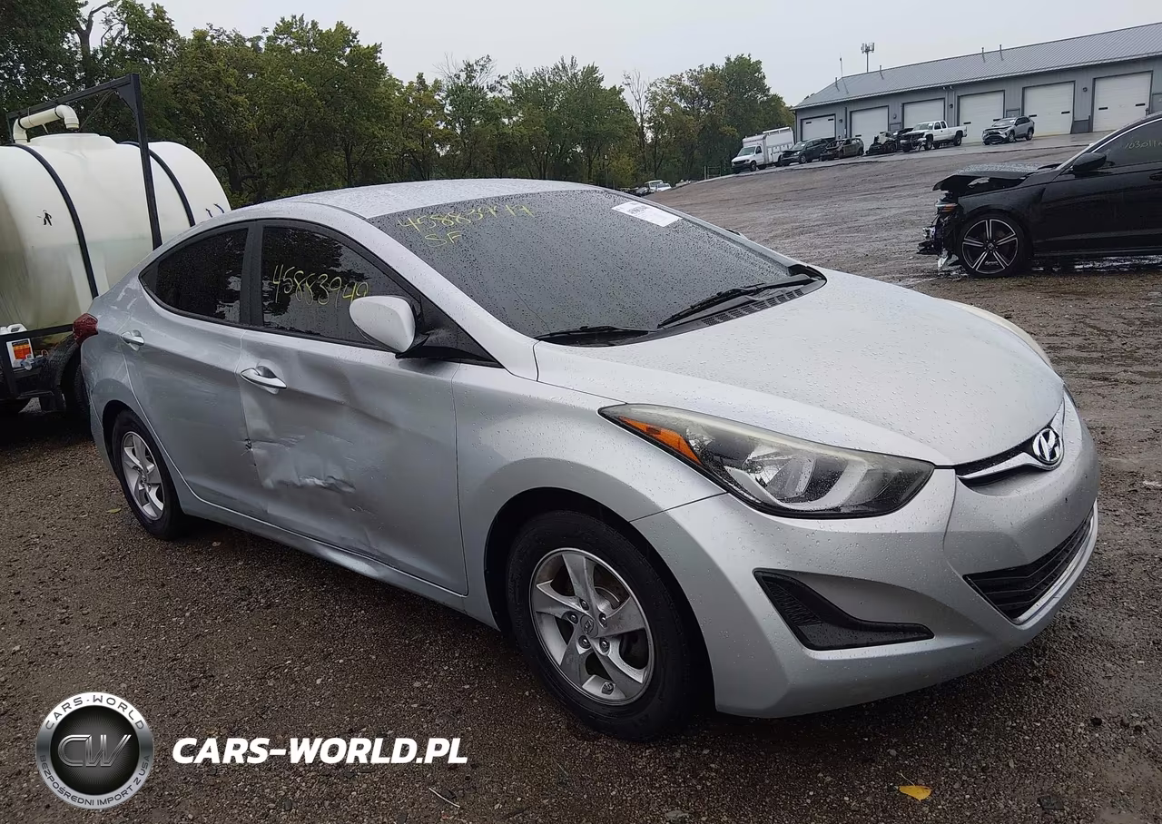 2014 Hyundai Elantra Se VIN:5NPDH4AEXEH506456 - 6