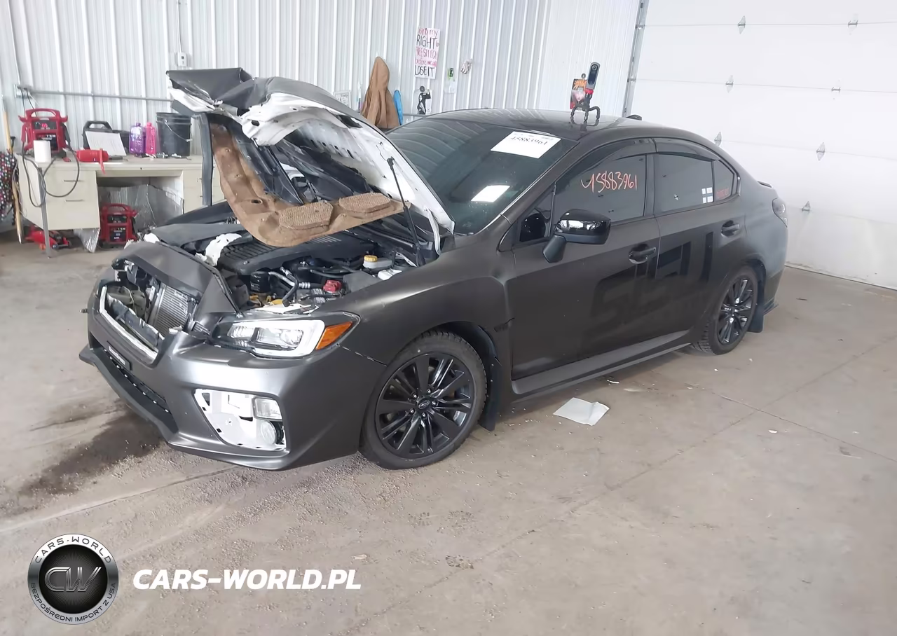 2015 Subaru Wrx Limited VIN:JF1VA1G64F9828436 - 2