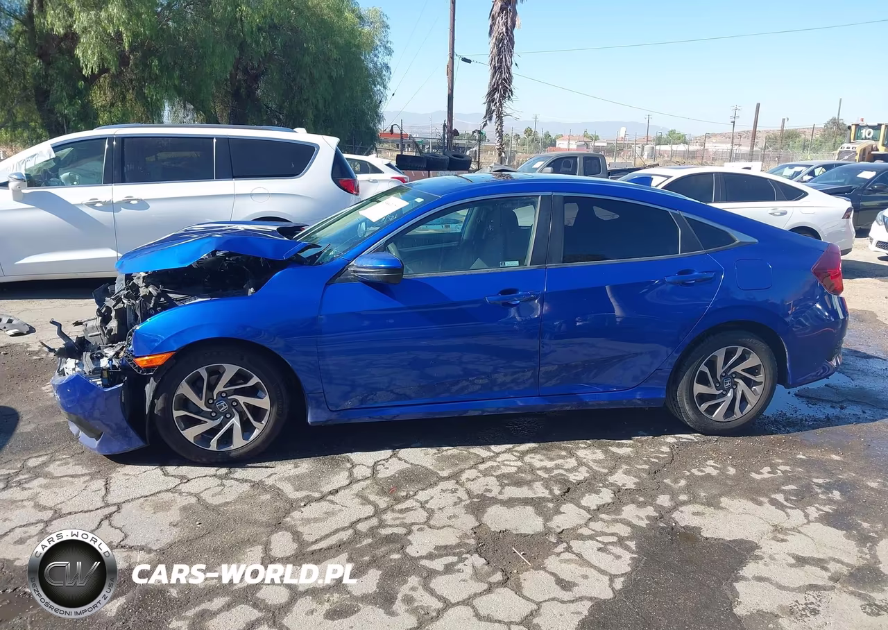 2018 Honda Civic Ex VIN:2HGFC2F73JH596768 - 14