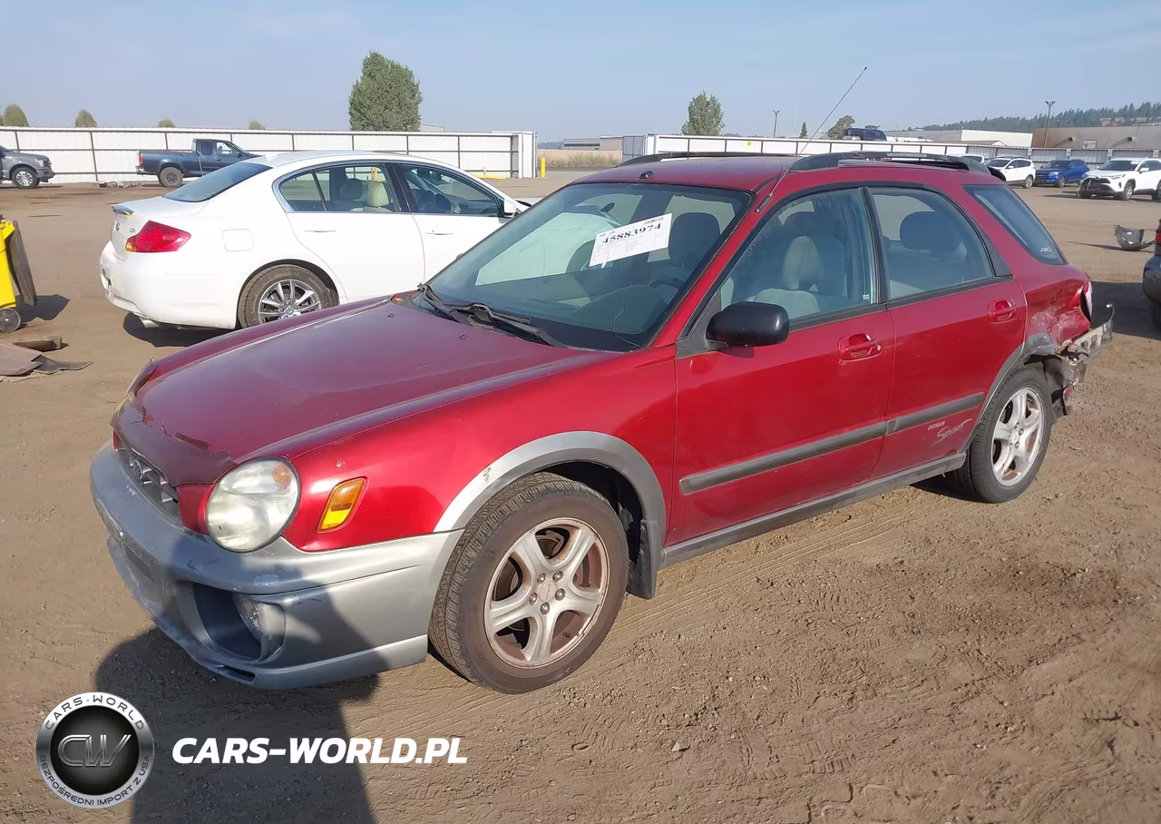 2002 Subaru Impreza Outback Sport VIN:JF1GG68502H814513 - 2