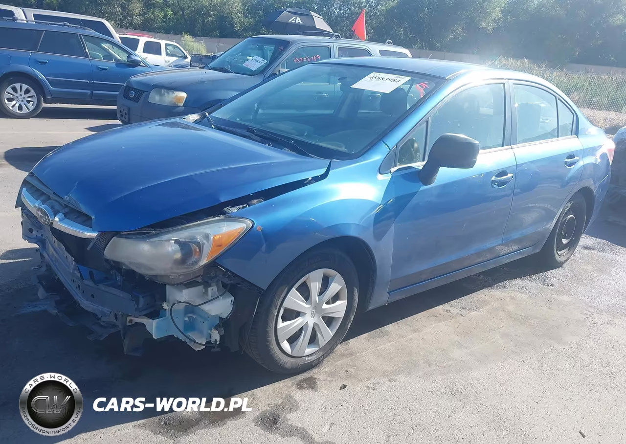 2014 Subaru Impreza 2.0I VIN:JF1GJAA62EH007308 - 2