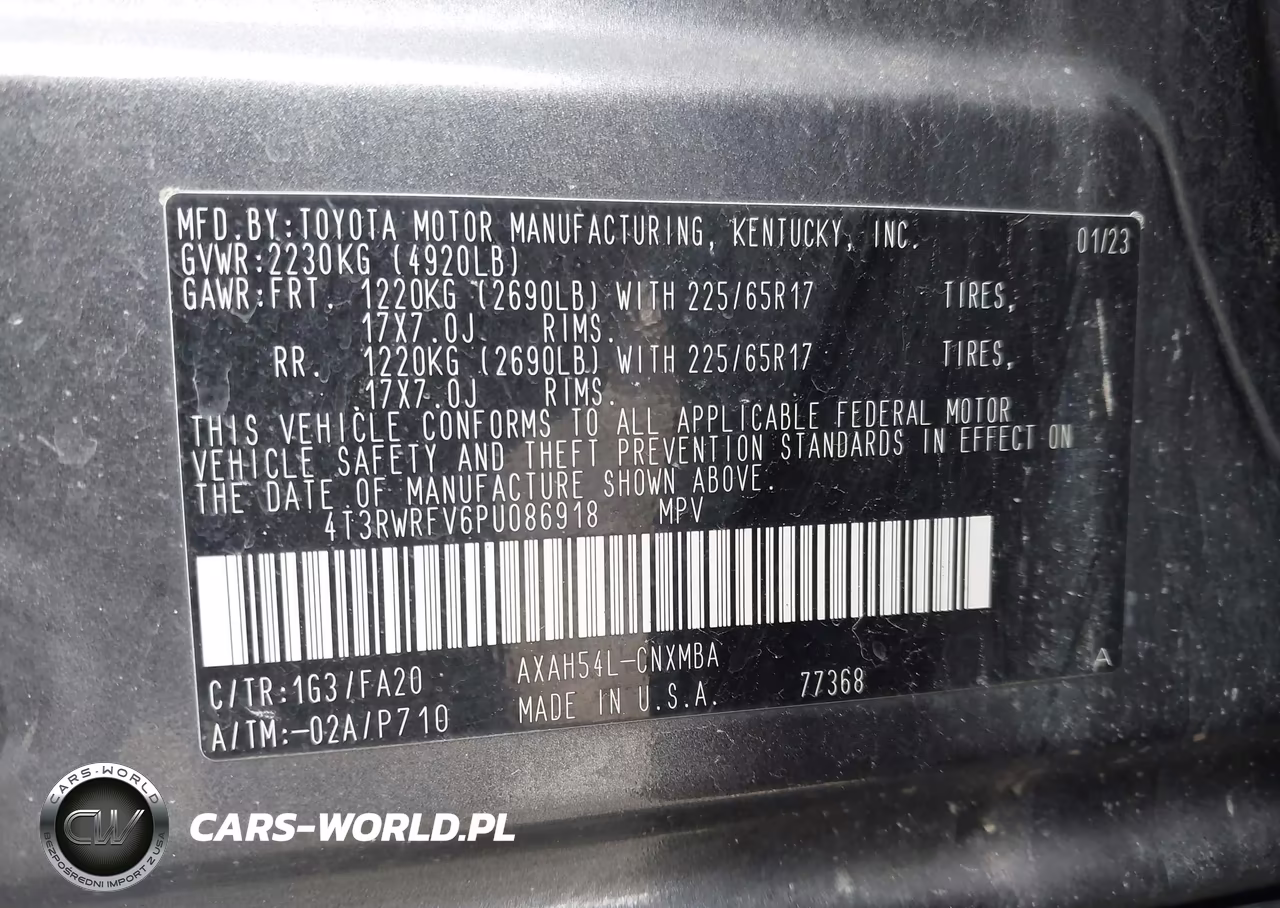 2023 Toyota Rav4 Hybrid Xle VIN:4T3RWRFV6PU086918 - 9