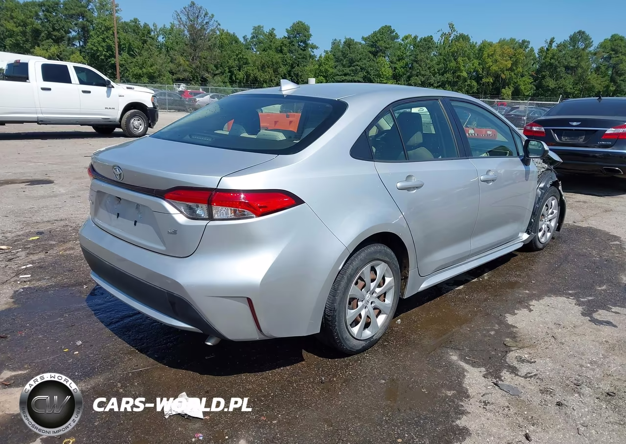 2020 Toyota Corolla Le VIN:JTDEPRAE1LJ064899 - 4